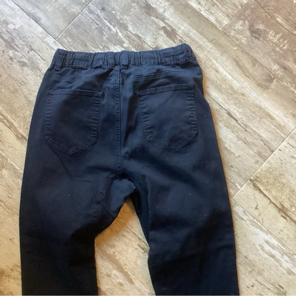 Freedom Industries Dark Blue Pants Joggers Tapered Leg Drawstring Men’s Large - Picture 6 of 8